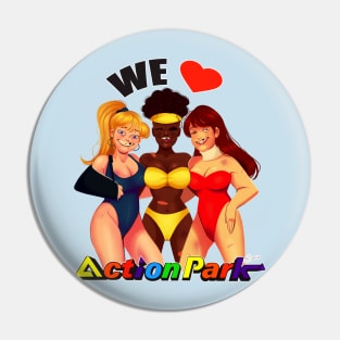 We ♥ Action Park! Pin