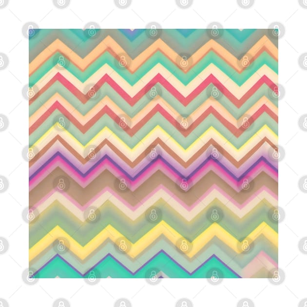 ZIG ZAG MULTICOLOR DESIGN, PASTEL COLOR, IPHONE CASE AND MORE by ZARBIT