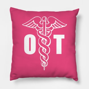 Occupational Therapist Therapy OT Caduceus Pillow