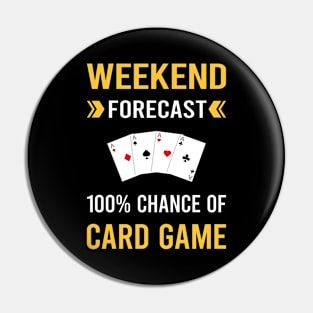 Weekend Forecast Card Game Games Cards Pin