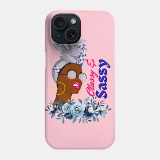 Classy And Sassy | Beautiful Black Woman Phone Case