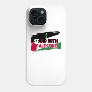 I stand with Palestine Phone Case