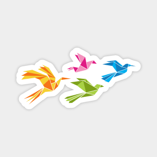 Birds Origami Magnet