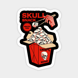 Skull Snack Magnet