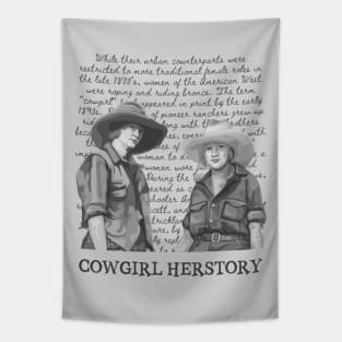 Cowgirl Herstory Tapestry