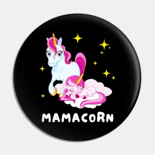 Mamacorn Mama Unicorn Mother Ladies Pin