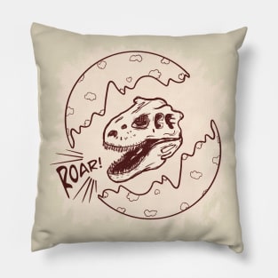 Happy eastrawr dinosaur Pillow