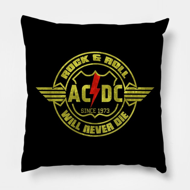 Acdc Pillow by Mothman