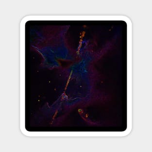 Black Panther Art - Glowing Edges 216 Magnet