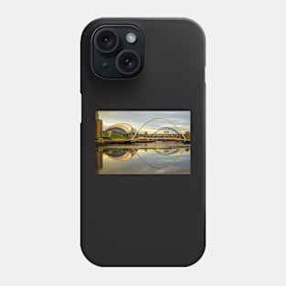 Quayside tyne bridges Phone Case