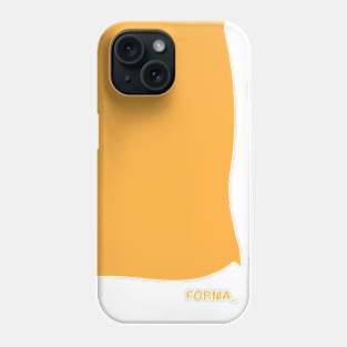 Yellow square forma Phone Case