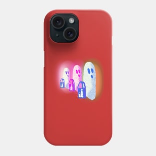 The Ghostly Trio Phone Case