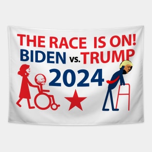 Biden VS. Trump, The 2024 Race Is On! Tapestry