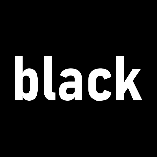 black by Minimalistee