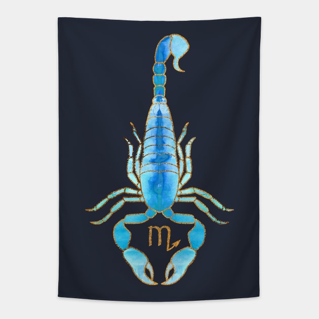 Zodiac - Scorpio Tapestry by Olooriel