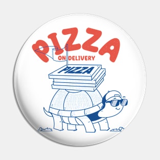 Pizza on Delivery Pin