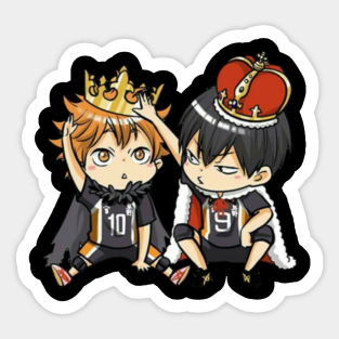 haikyuu anime stickers teepublic