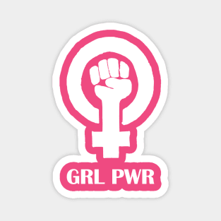 GRL PWR - Girl Power Magnet