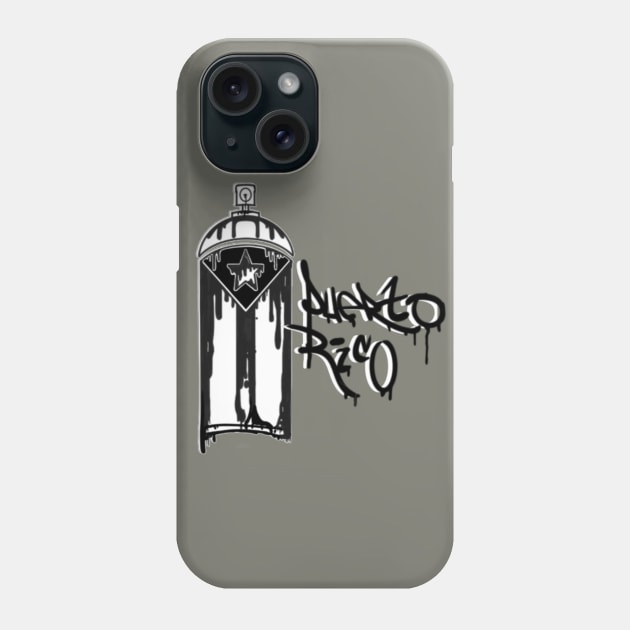 puerto rico flag Phone Case by Duendo Design