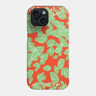 Leaf patter design Phone Case