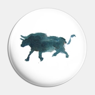 Running Bull Pin