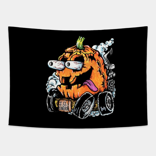 J.O. Lantern Tapestry by PungentBasementArt