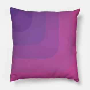 Abstract pattern purple to pink Pillow