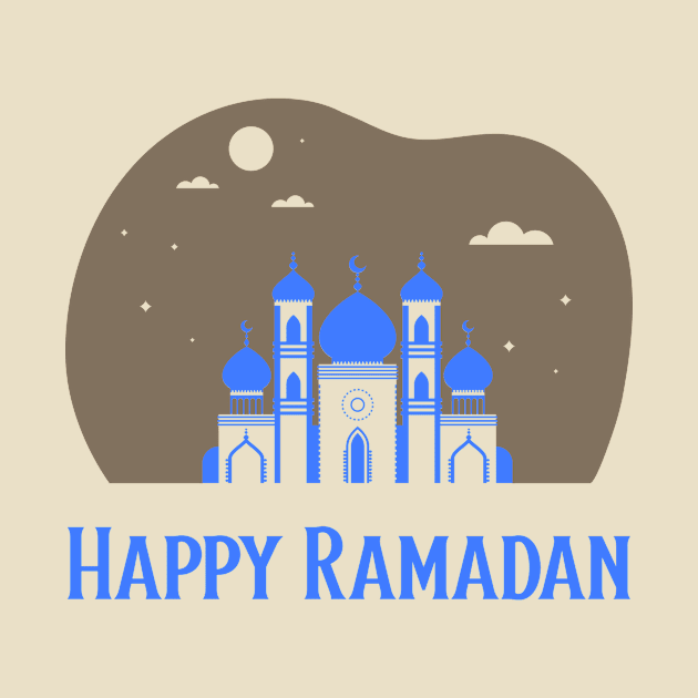 Happy Ramadan by Tip Top Tee's