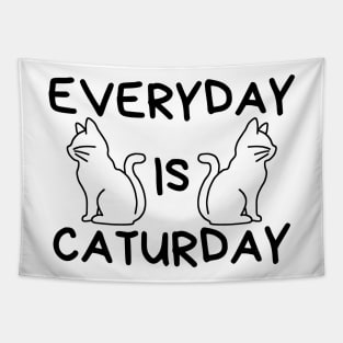 Everyday Is Caturday Tapestry