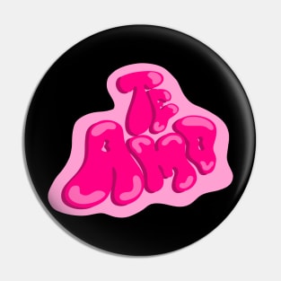 Te Amo Design Pin