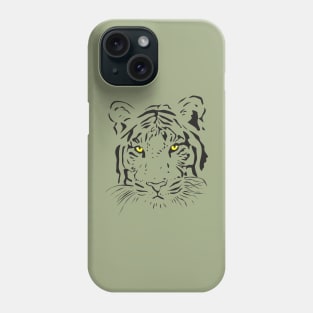 tiger head Phone Case