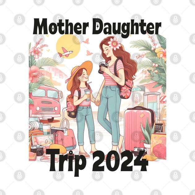 Mother Daughter Trip Family Reunion Summer Vacation 2024 by click2print