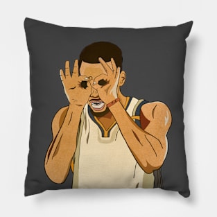 Stephen Curry basket Pillow