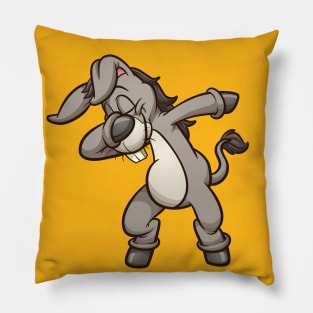 Dabbing donkey Pillow