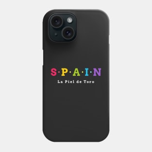 Spain, La Piel de Toro. The bull skin. Phone Case