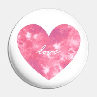 Dye Heart Love Pin