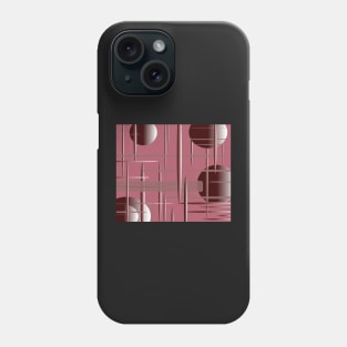 Raspberry lines Phone Case