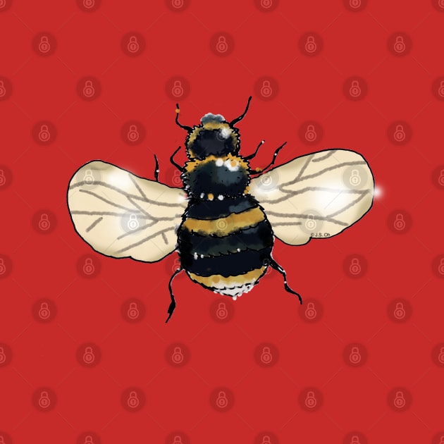 honey bee by cartoonygifts