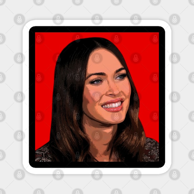 megan fox Magnet by oryan80