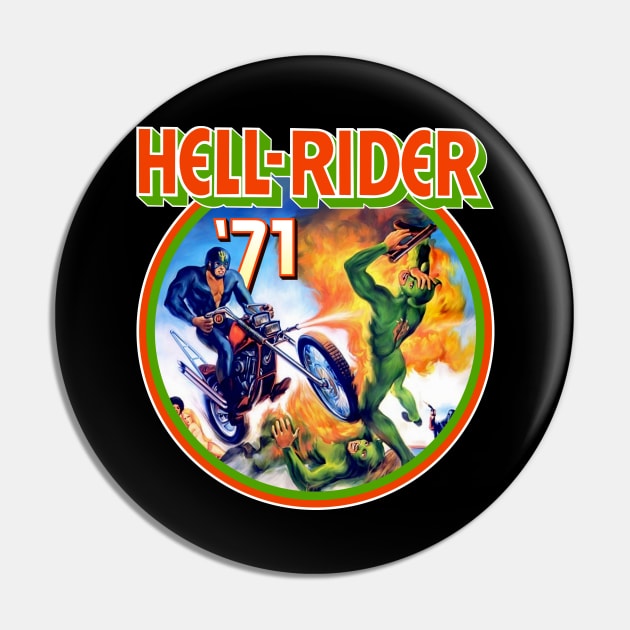 Hell Rider Pin by Trazzo