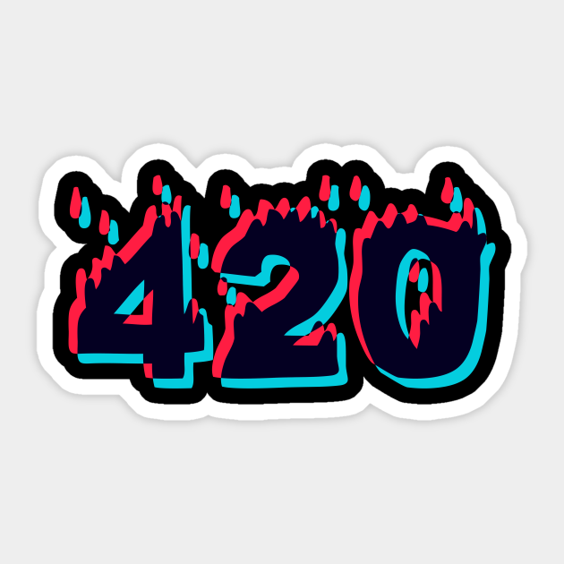 Trippy 420 Melting Optical Illusion Design For Stoners 420 Design Sticker Teepublic The wall manages to comprise all the deatils you look for in a trippy mind bending movie and rolled them all into one. trippy 420 melting optical illusion design for stoners