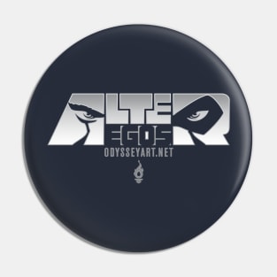 Alter-Egos Series Logo (Dark) Pin