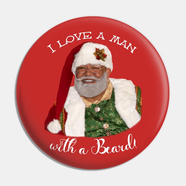 Love a Beard Pin by North Pole Fashions