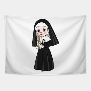 Nun ghost Tapestry