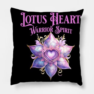 The Lotus Heart, Warrior Spirit Pillow