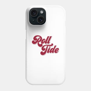 bama seventies font Phone Case