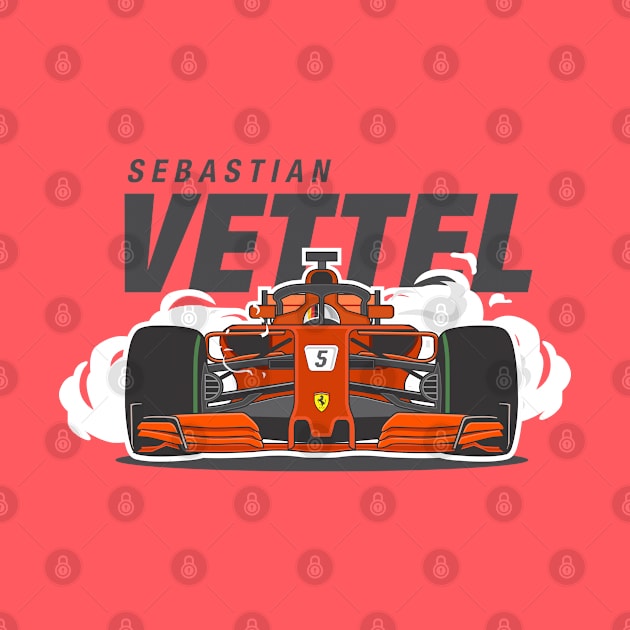 Sebastian Vettel by jaybeetee