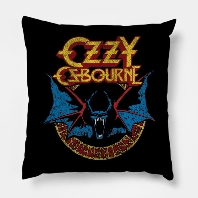 Ozzy Is Bat Pillow by Goat Production