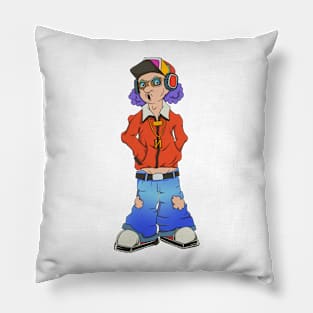 Musician figure Pillow