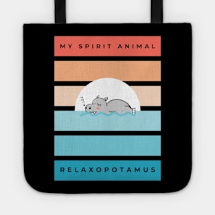 Relaxopotamus Tote